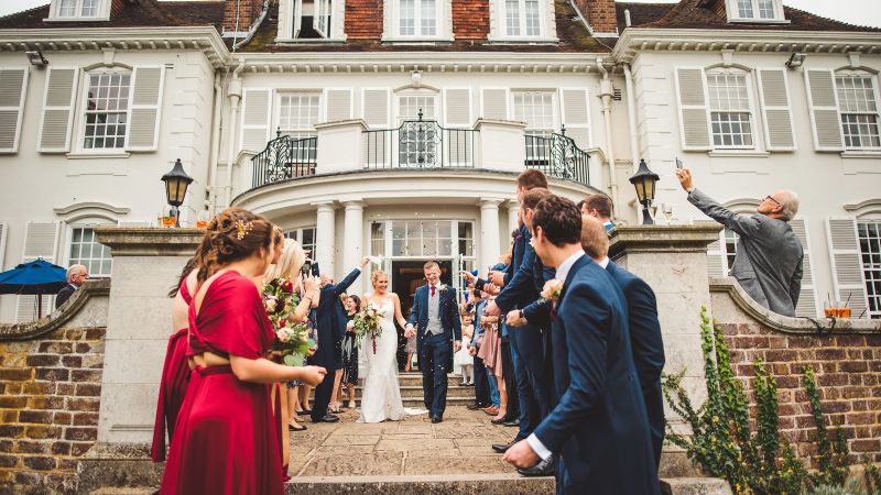 Gorse Hill Rear Gardens Lauren Henson Photography - Live Wedding Band | Band hampshire | acoustic wedding band | live party band | Function Band | evening wedding music | wedding entertainment | AKA Party Band