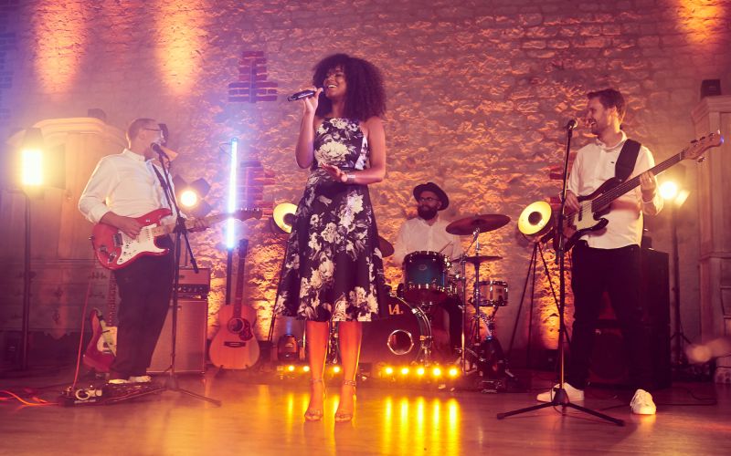 Surrey wedding entertainment at it's best with AKA's live wedding band - Live Wedding Band | How to book a wedding band | live bands for wedding | Live band wedding cost | how much is a live band for a wedding | AKA Party Band
