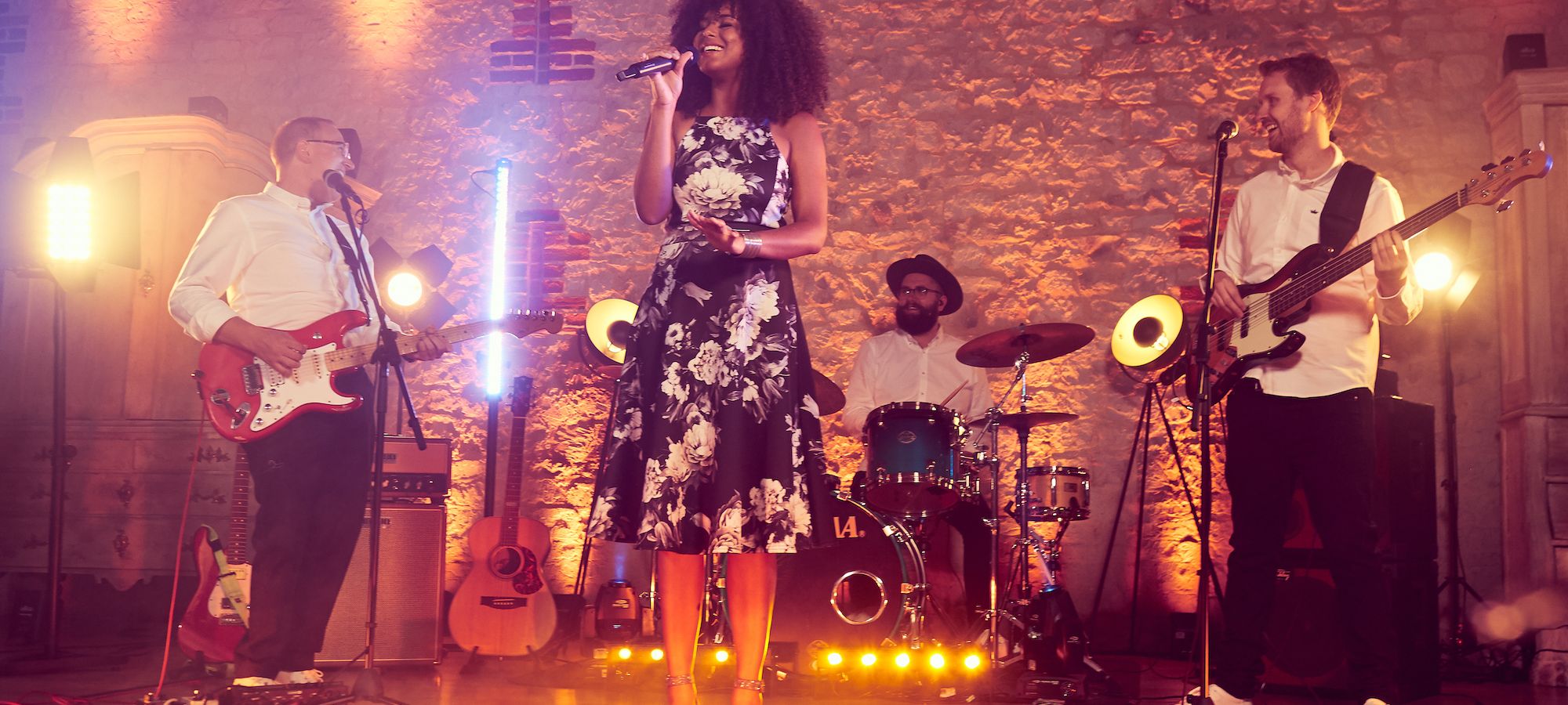 Surrey wedding entertainment at it's best with AKA's live wedding band - Live Wedding Band | How to book a wedding band | live bands for wedding | Live band wedding cost | how much is a live band for a wedding | AKA Party Band