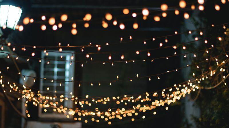 Fairy Light Wedding Decoration - Live Wedding Band | Hampshire wedding band | wedding music live band | best live wedding bands | how much does a live band cost for a wedding | AKA Party Band