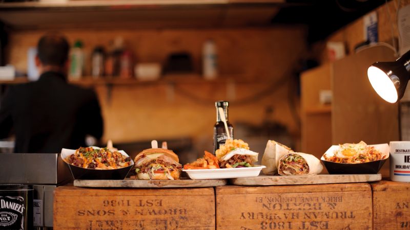 Wedding canapes on wooden boxes - Live Wedding Band | hampshire wedding bands | wedding live band cost | live bands for weddings in Kent | AKA Party Band