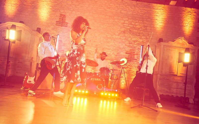 AKA live wedding band playing at a hampshire's best wedding venue - Live Wedding Band | How to book a wedding band | live bands for wedding | Live band wedding cost | how much is a live band for a wedding | AKA Party Band